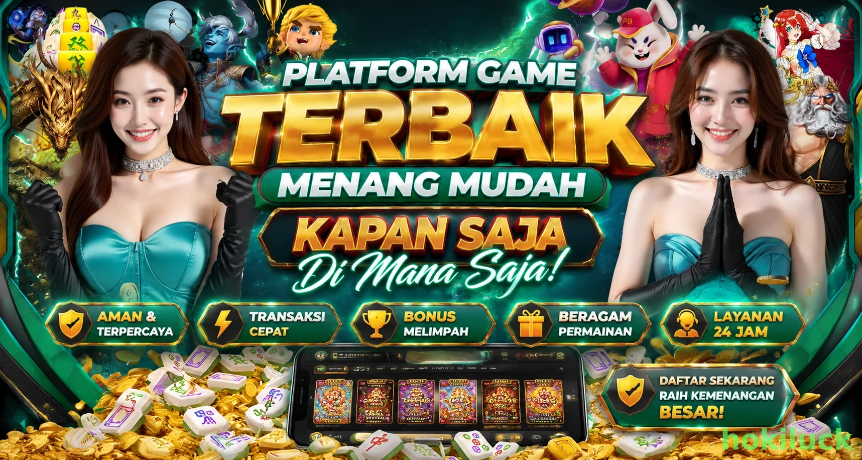 hokiluck Platform Game Terpercaya untuk Pemain Indonesia